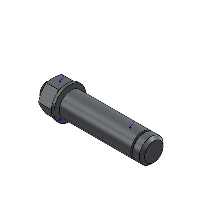 AXE Ø18 Inox Adaptable Curetable AV Ecrou+rondelle référence fournisseur 210368